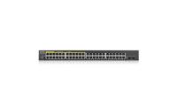 ZYXEL GS1900-48 V2 48 Port 10/100/1000 Gigabit 2xSFP Switch GS1900-48-EU0102F, Web Yönetilebilir,IPv6 Desteği - 1